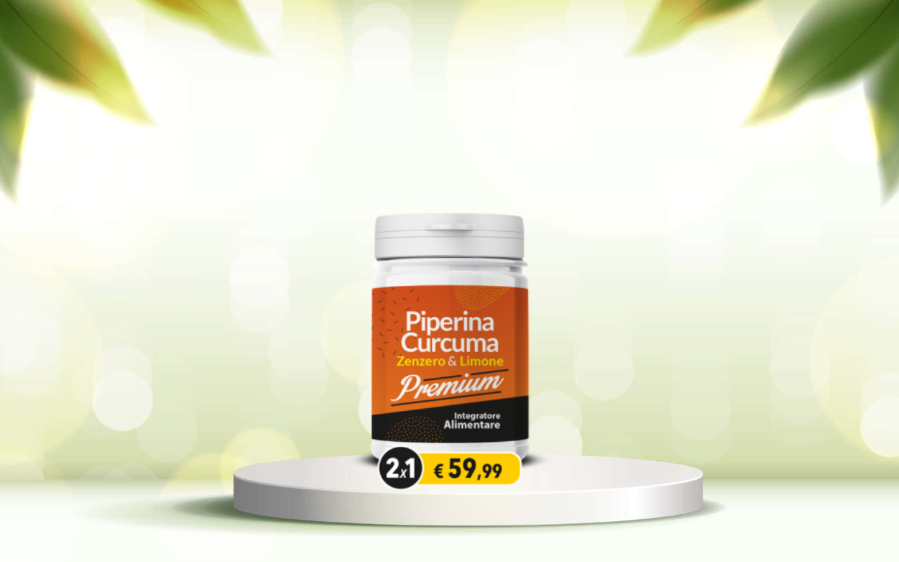 Scopri come depurare l’organismo e ritrovare benessere con piperina e curcuma premium