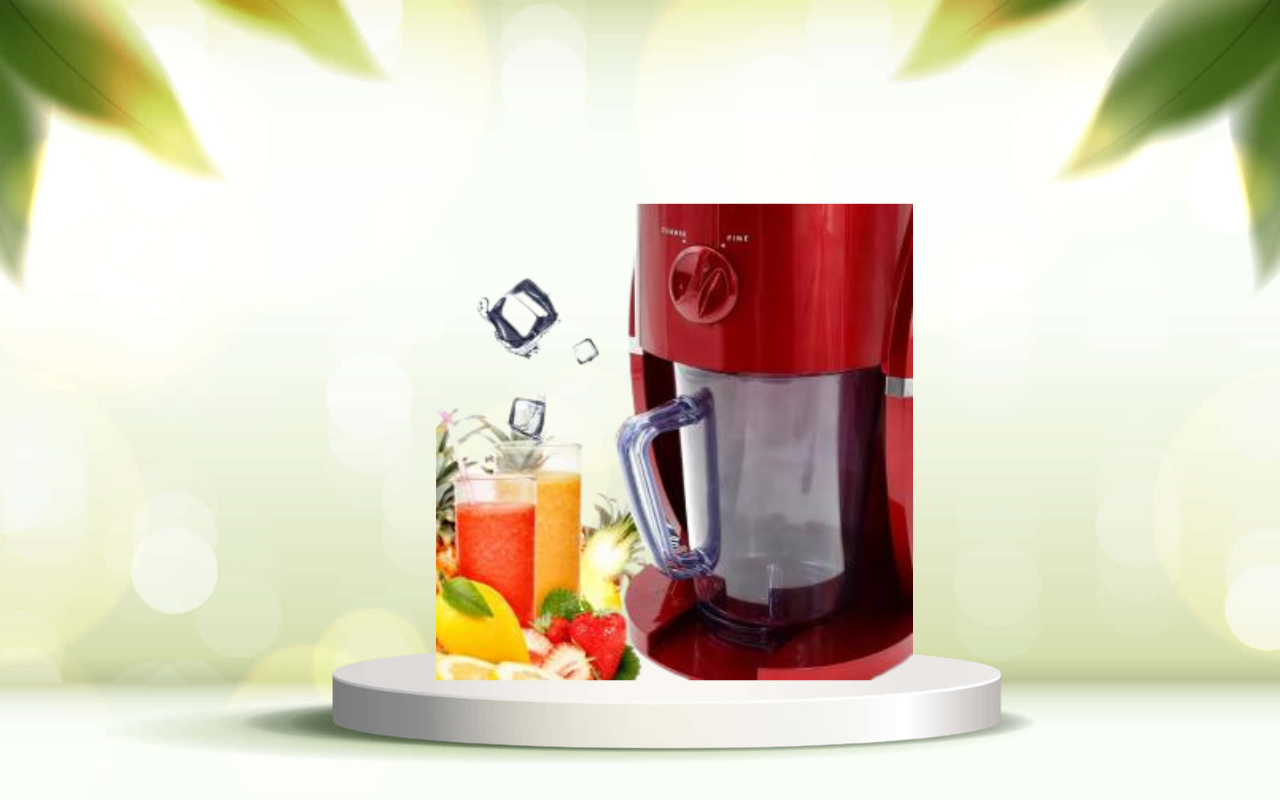 Scopri il tritaghiaccio elettrico in acciaio inox per cocktail e granite perfette