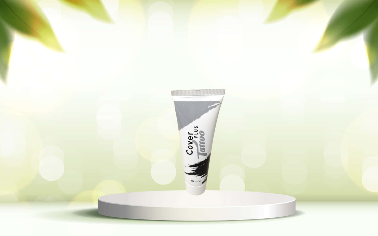 Scopri come coprire tatuaggi e imperfezioni: prova Cover Plus Tattoo ora
